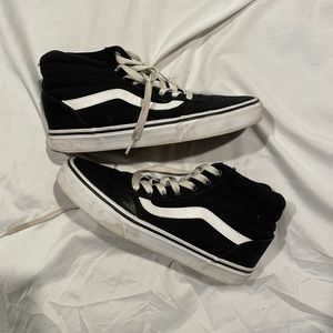 Black High top vans!